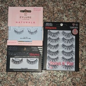 Ardell Faux Mink Wispies Black Eyelashes